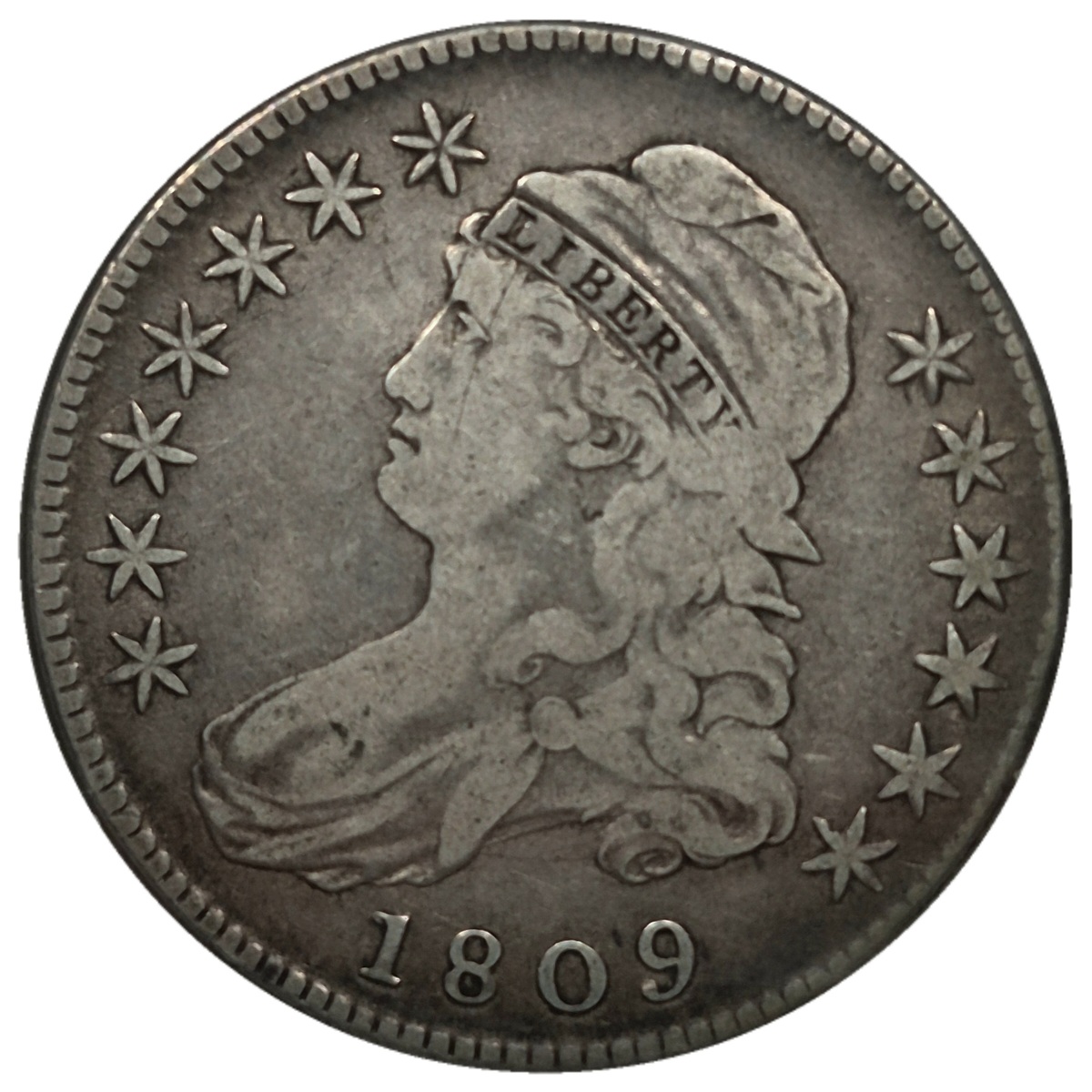 1809-50c-Capped-Bust-Half-Dollar-#2-Overton-111-R2